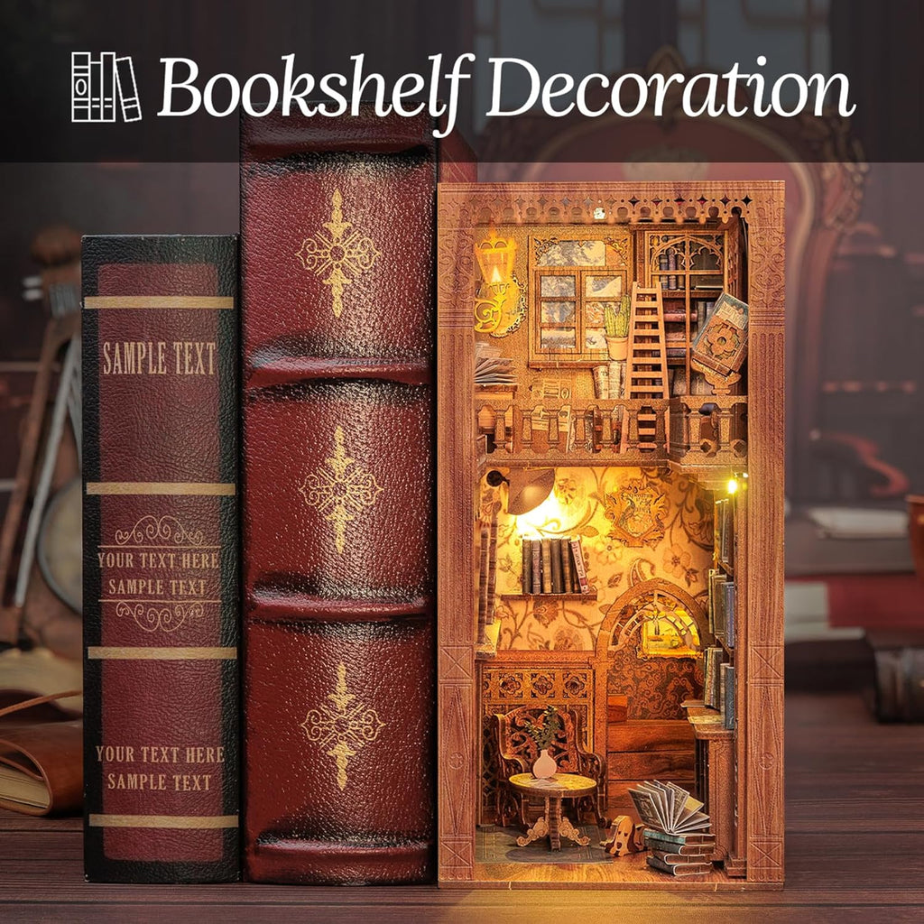 3D Wooden Puzzle Book Nook Kit L1471