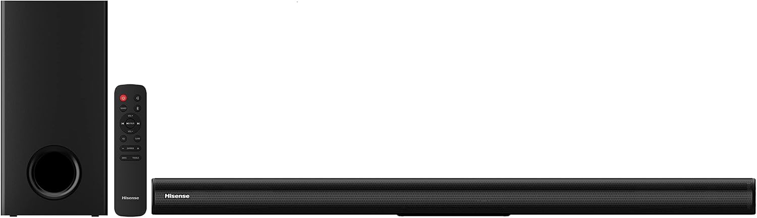 2.1ch Sound Bar with Wireless Subwoofer, 320W, Bluetooth P748619