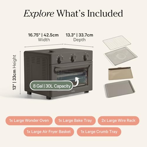 Char 6-in-1 Air Fryer Toaster Oven J5487