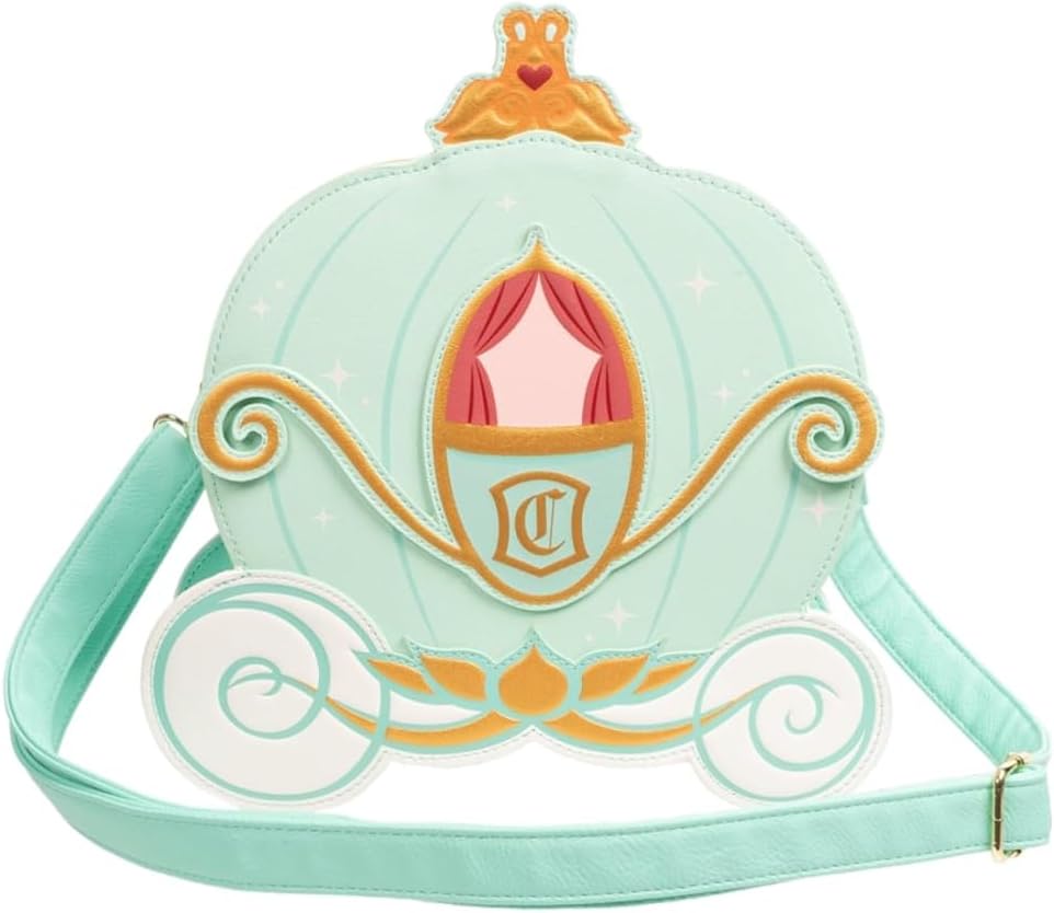 Reversible Pumpkin Carriage Crossbody Purse Y286717