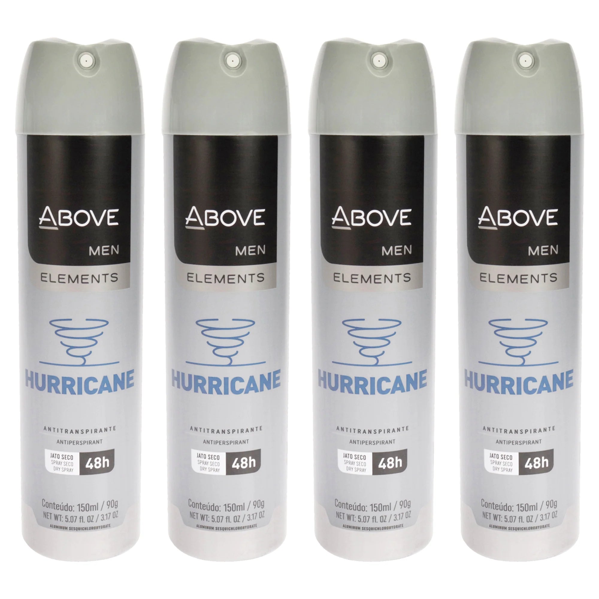 3.17 oz Deodorant Spray - Pack of 4 K950903