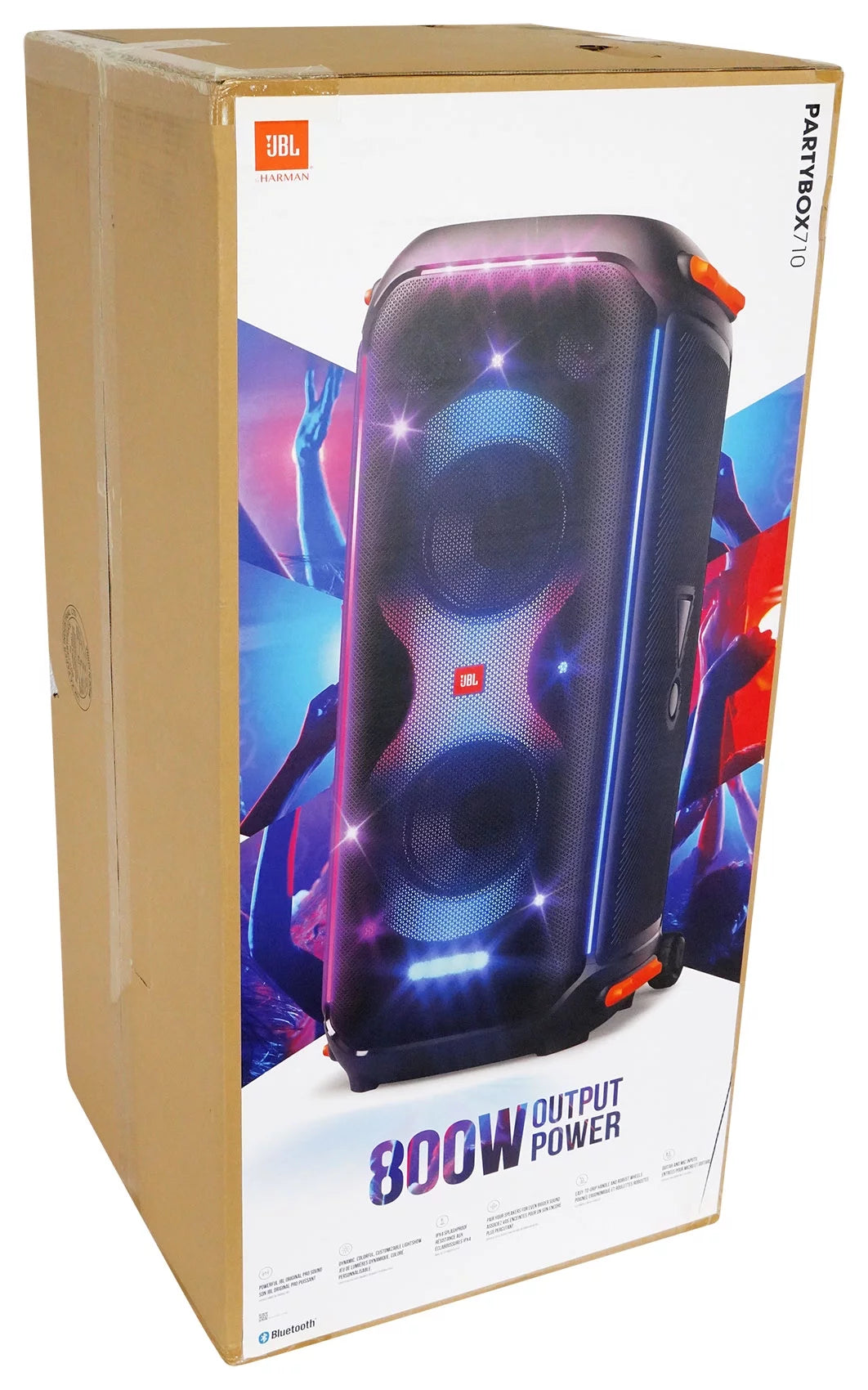 Portable Bluetooth Party Box Speaker with Deep Bass Y414