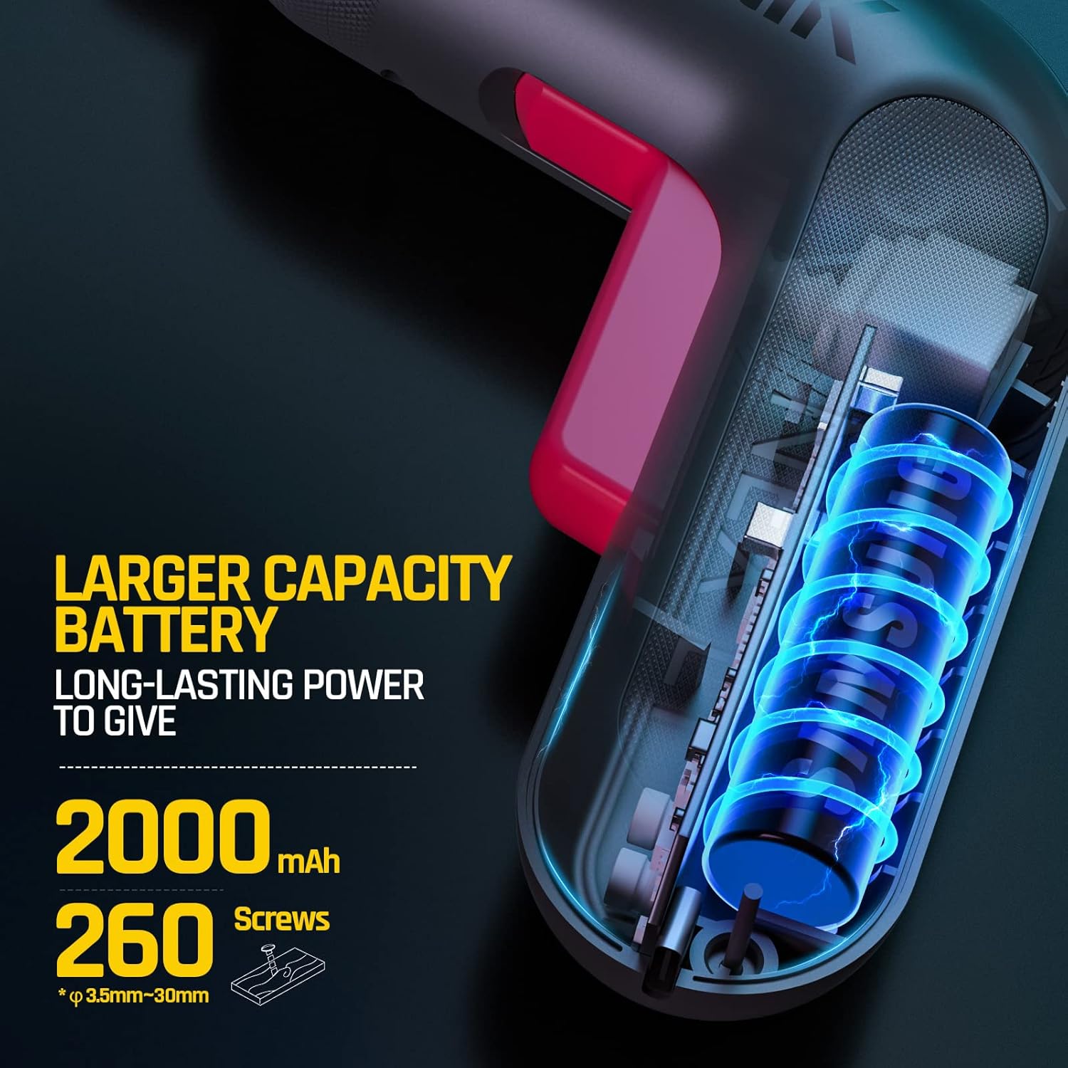 Cordless Car Vacuum & Cordless Screwdriver U7768