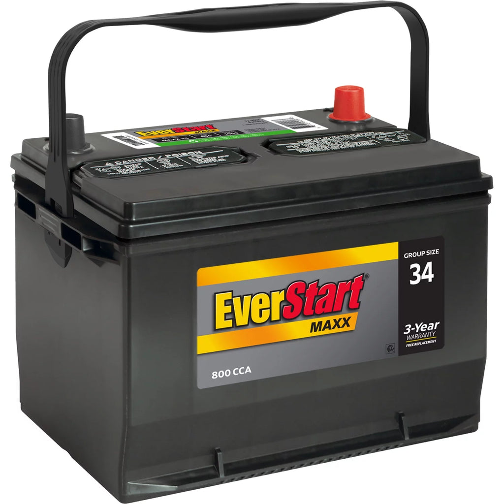 Group Size 34 12 Volt 800 CCA Lead Acid Automotive Battery U436