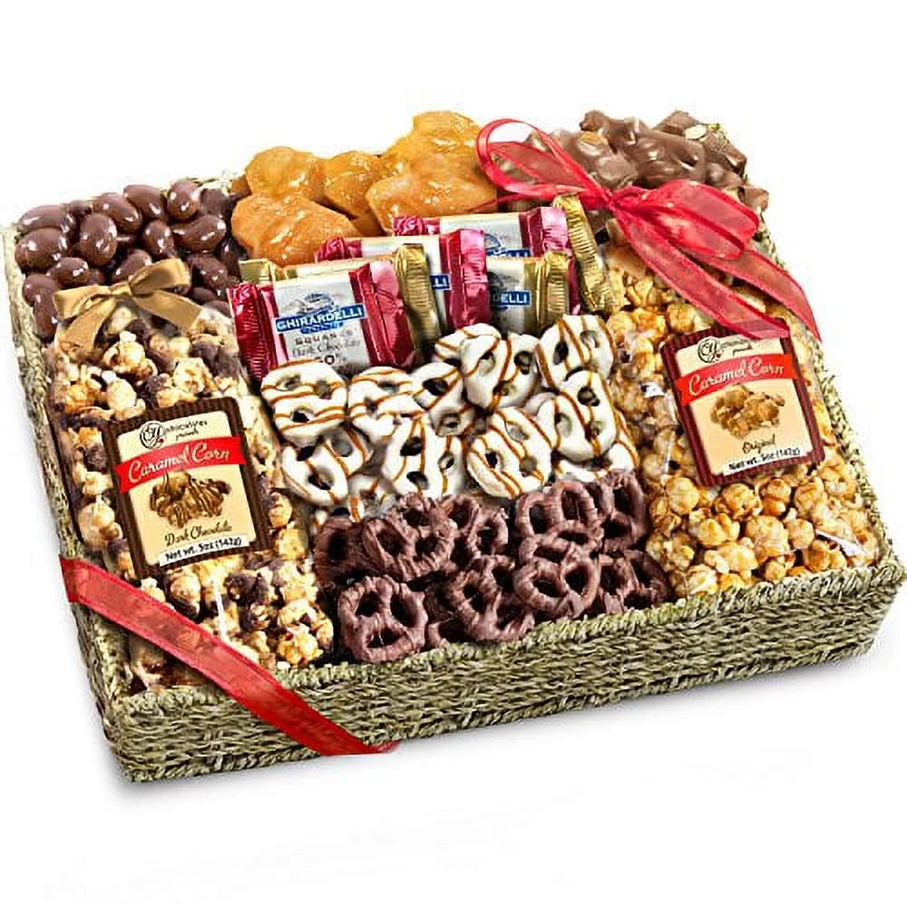 Chocolate, Caramel and Crunch Gift Basket Z571329