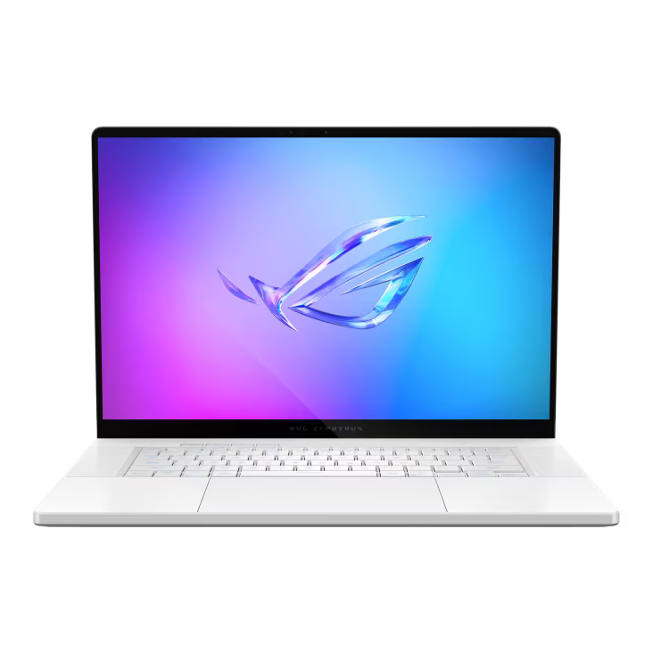 Platinum White 16" WQXGA 240Hz OLED Gaming Laptop, Intel Core Ultra 9 285H, 64GB RAM, 2TB SSD, NVIDIA GeForce RTX 5080 16GB, Windows 11 Pro A73834