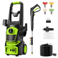 4800PSI 3.0 GPM Electric Pressure Washer with 4 Quick Connect Nozzles and 400ml Foam Cannon Q415