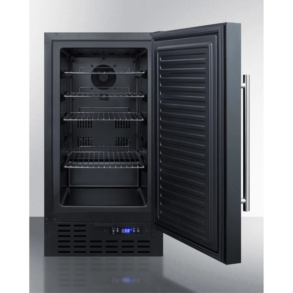 Black Compact Refrigerator Q8506