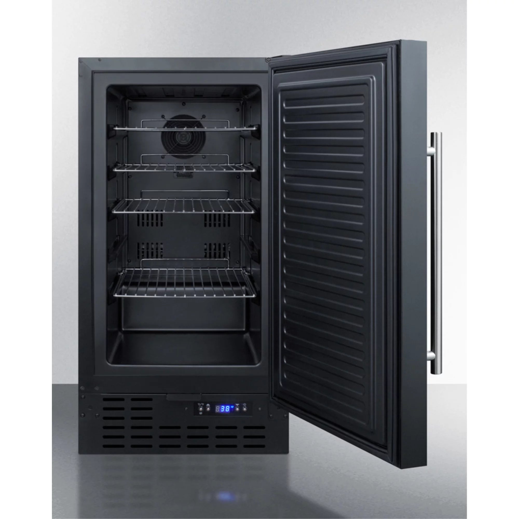 Black Compact Refrigerator Q8506
