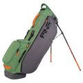 Grey Olive Orange Stand Bag D724