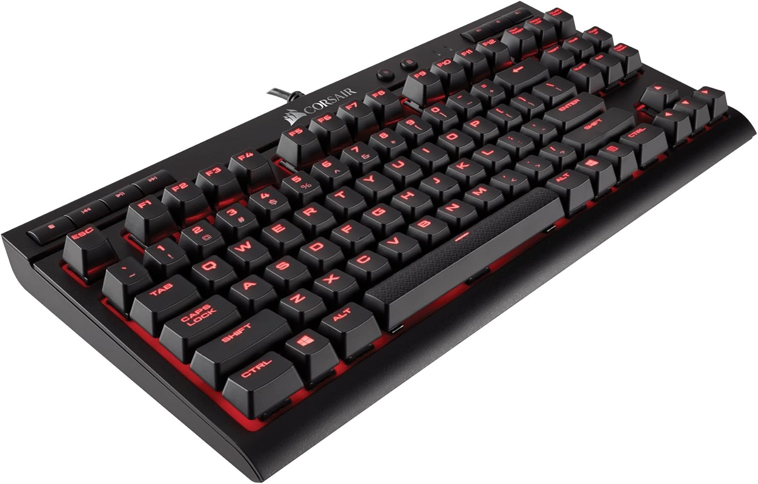 Wireless Mechanical Gaming Keyboard with Blue LED Backlit Cherry MX Red R785