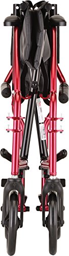 Red Ultra Lightweight Transport Chair B202
