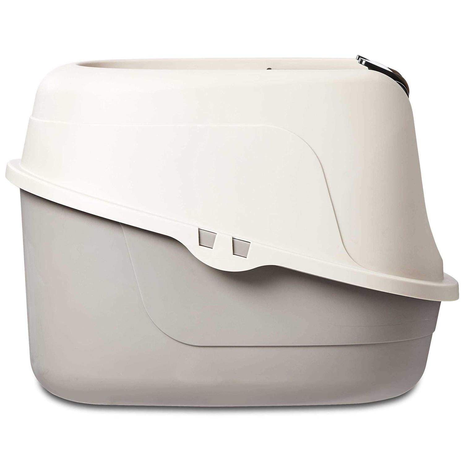 No-Mess Hooded Cat Litter Box F52266