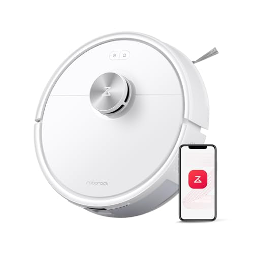 Robot Vacuum with Self-Empty Dock, 5500 Pa Suction, DuoRoller Brush, LiDAR Navigation V396830
