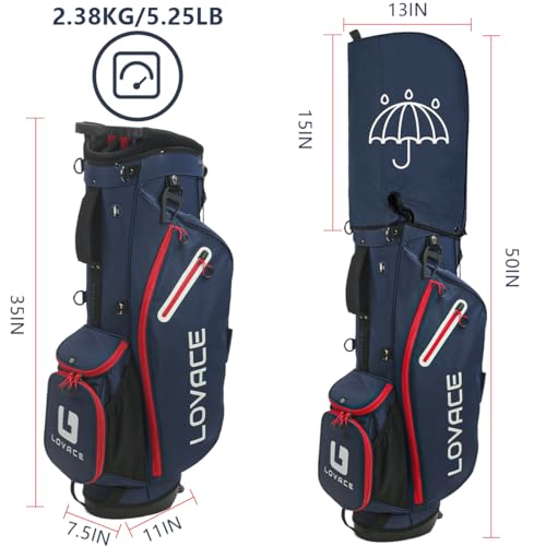 Lightweight 14-Way Golf Stand Bag E51529