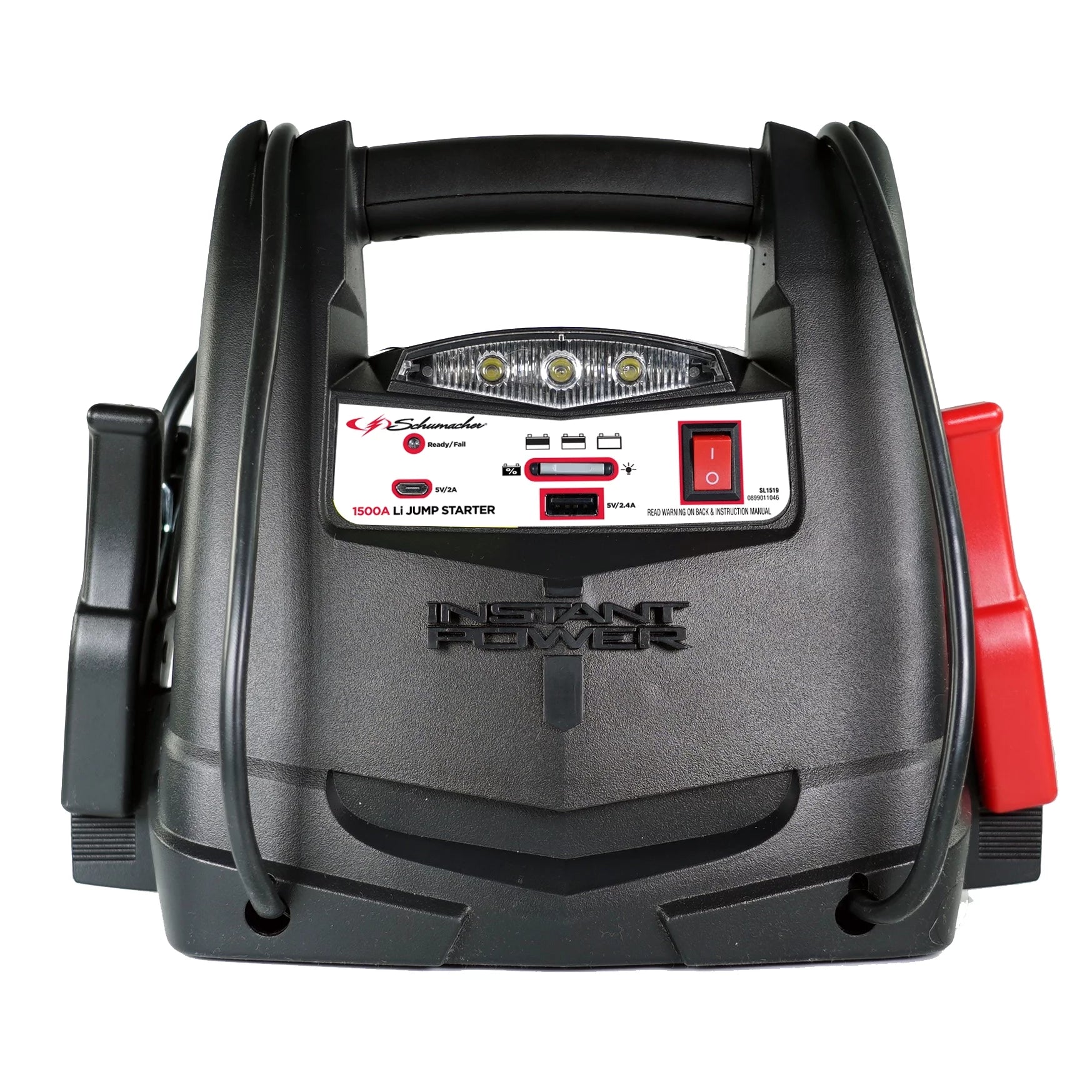1500A 12V Lithium Jump Starter with 150 Psi Air Compressor I37164