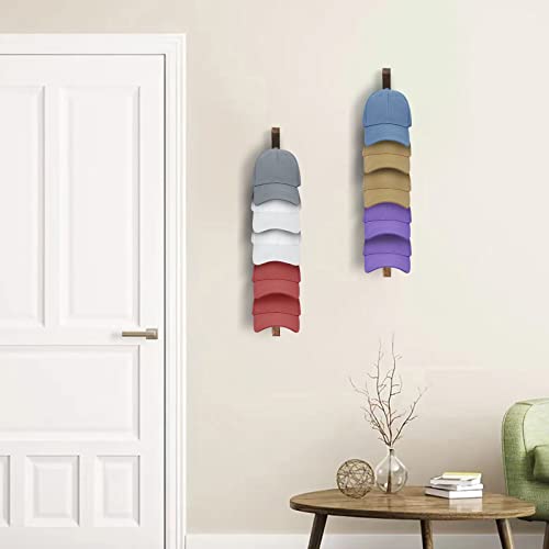 2PCS Wall Mounted Baseball Cap Hat Rack Z9640