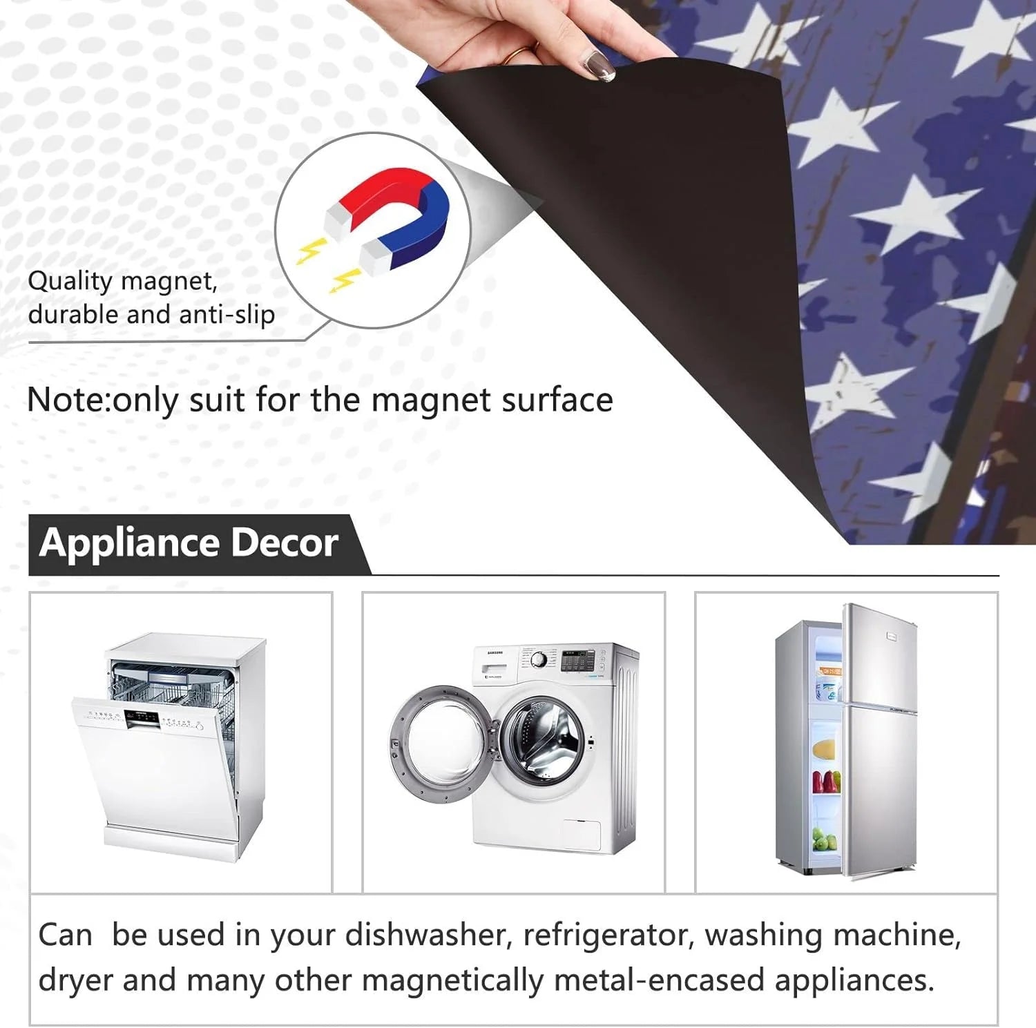 23" x 26" Dishwasher Magnet Cover L76232