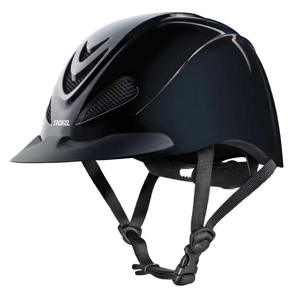 Black Low Profile Schooling All Purpose Riding Helmet Q421429