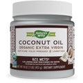 Organic Extra Virgin Coconut Oil, Cold-Pressed & Unrefined, 16 Fl Oz V403224