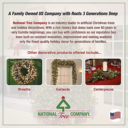 24 in Pre-Lit Artificial Christmas Tree, 35 Clear Lights, Red Cloth Base, Green W88962