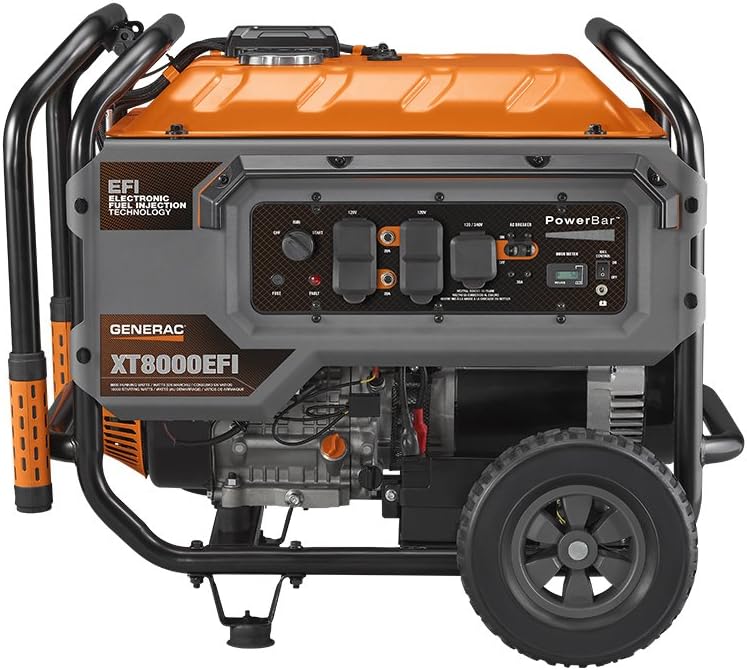 8000 Watt Electronic Fuel Injection Portable Generator N203