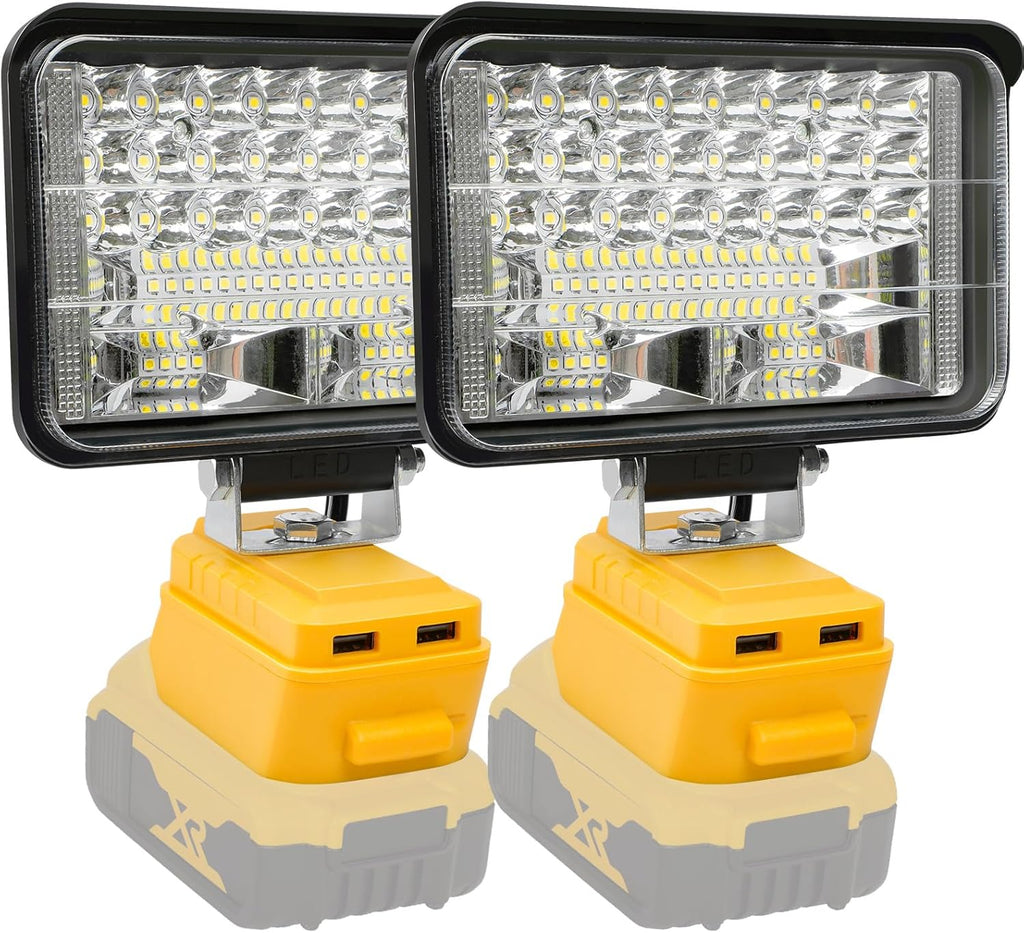 2 Pack Cordless 20V LED Work Light V3985