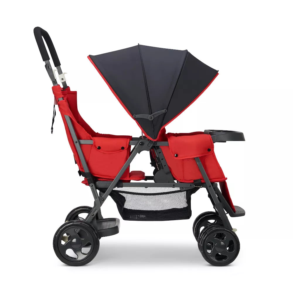 Red Tandem Double Stroller K1335
