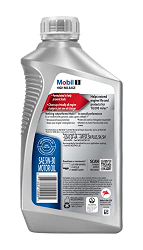6-pack of 1 quarts Full Synthetic Motor Oil 5W-30 W455