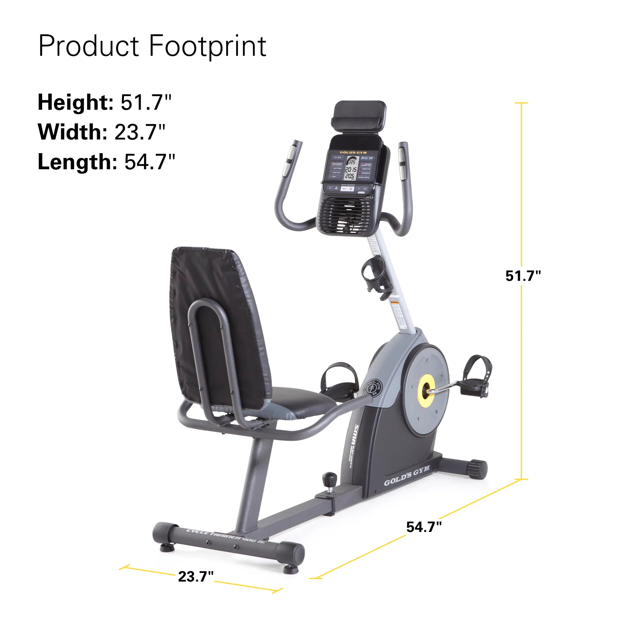 Recumbent Exercise Bike M870