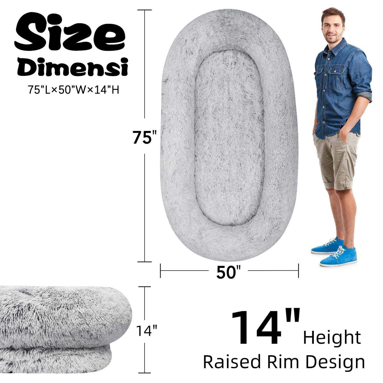 30D Sponge Bean Bag Bed X28616