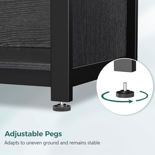 Fish Tank Stand with Cabinet, Metal, 1000LBS W46488
