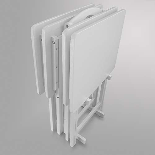 5 Piece Tray Table Set, Espresso J4378