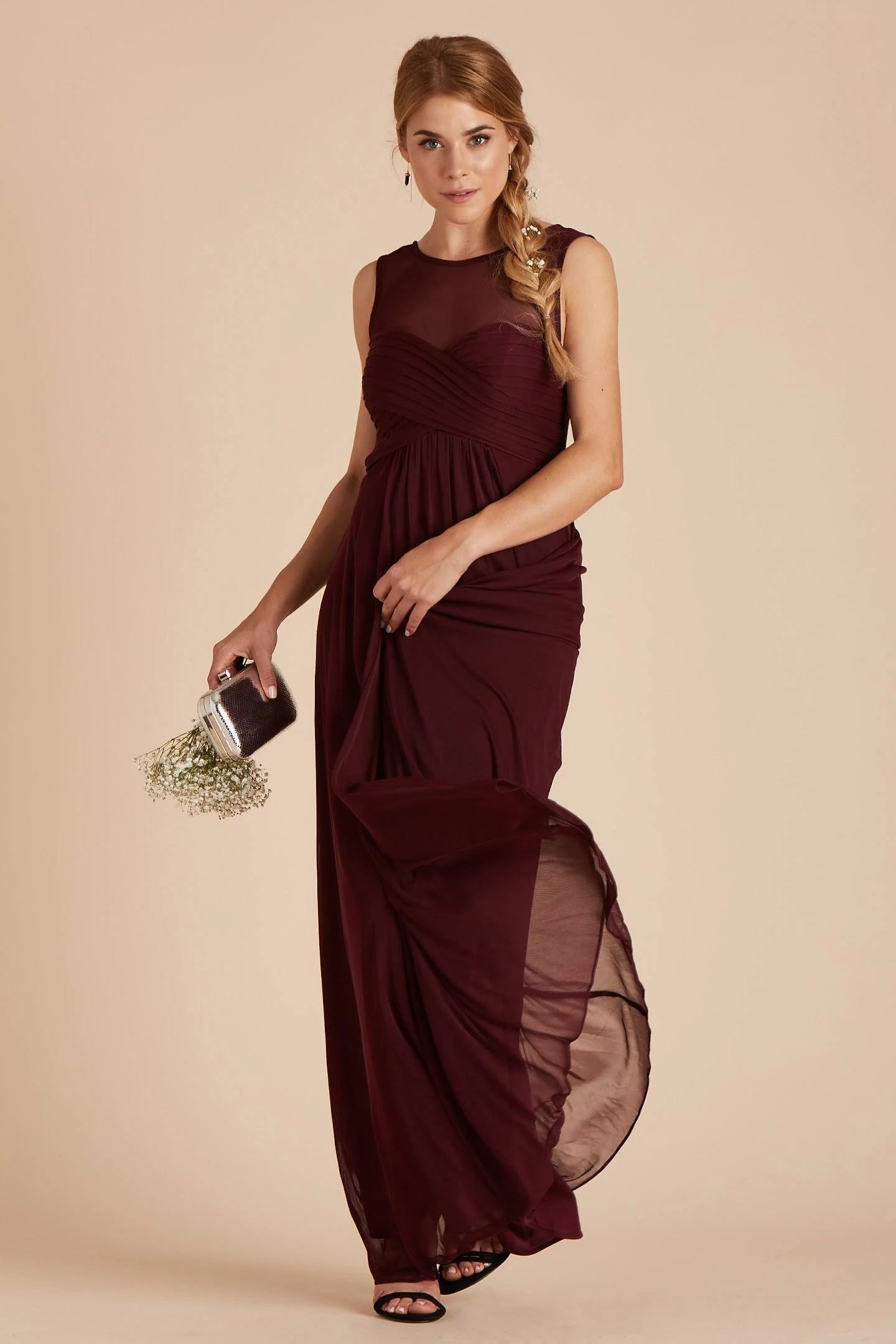 Cabernet Bridesmaid Dress T1500