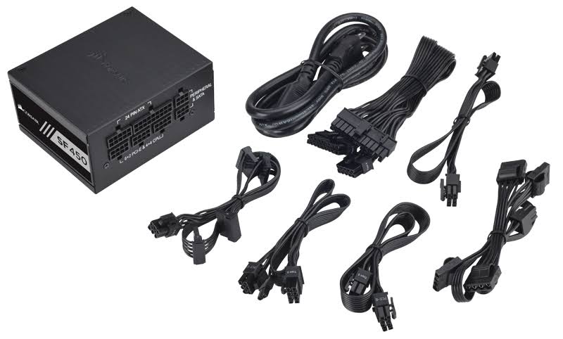 450W Black Power Supply K37649