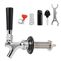 Stainless Steel Draft Beer Faucet Shank with Beer Line Barb G8110