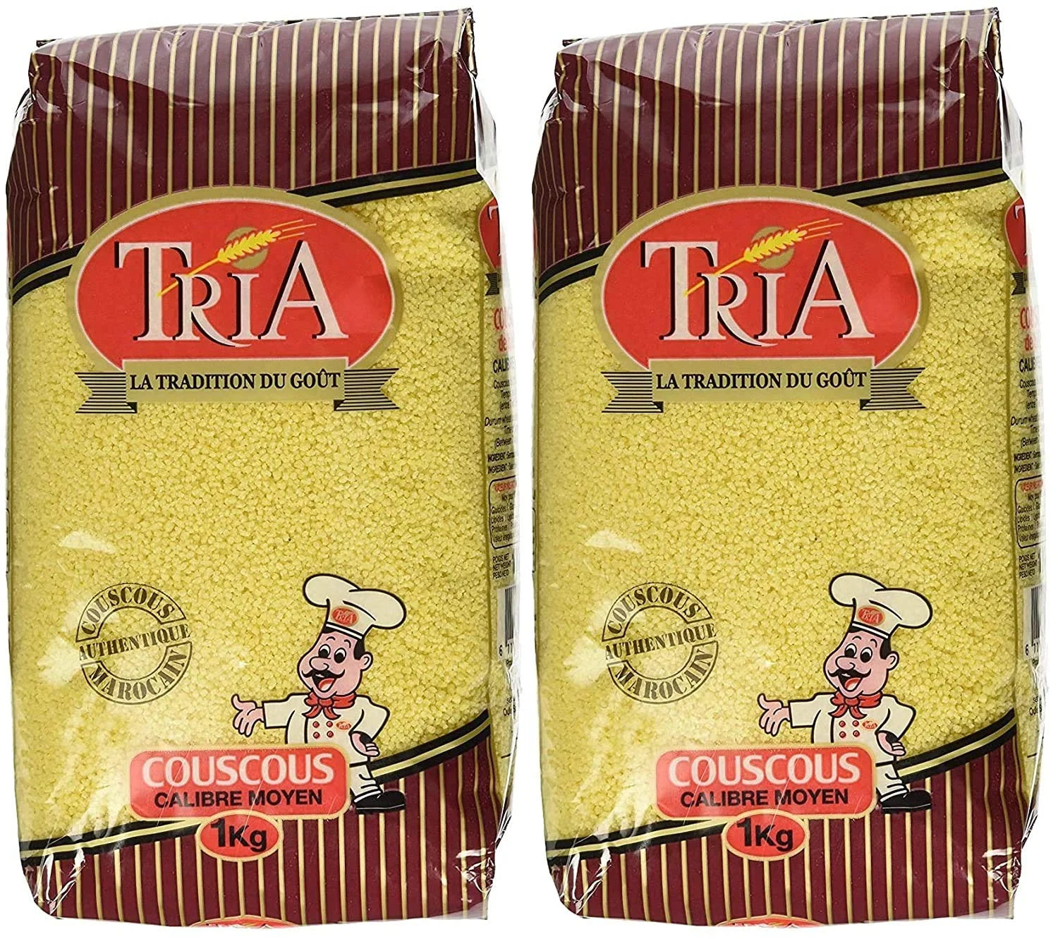 Medium Couscous, Two 2.2 Lb Bags J21835