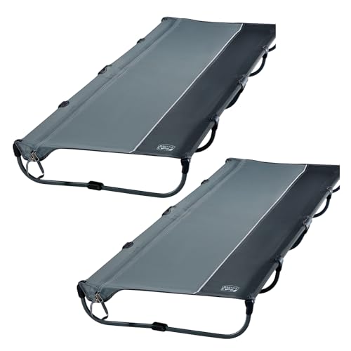 Lightweight Aluminum Camping Cot with Carry Bag W188