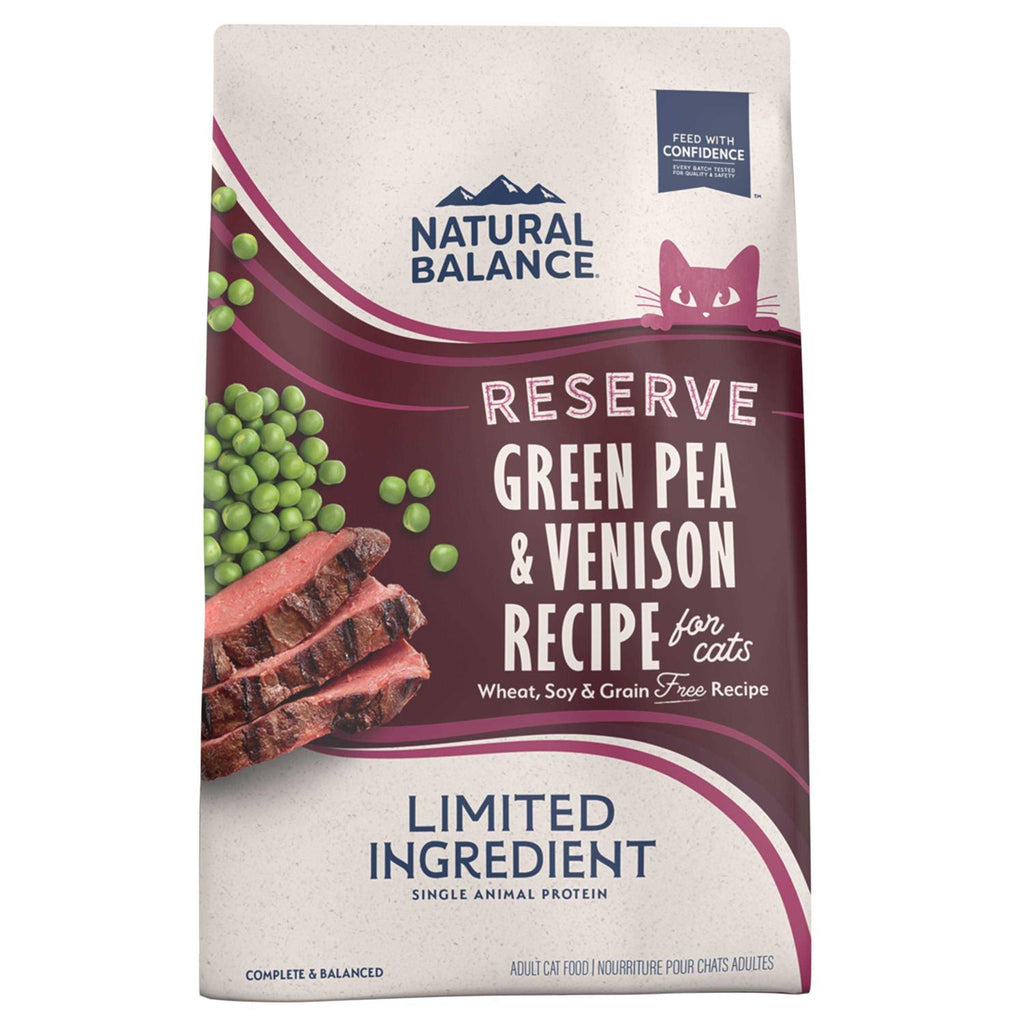 Limited Ingredient Grain Free Green Pea & Venison Dry Cat Food C9343