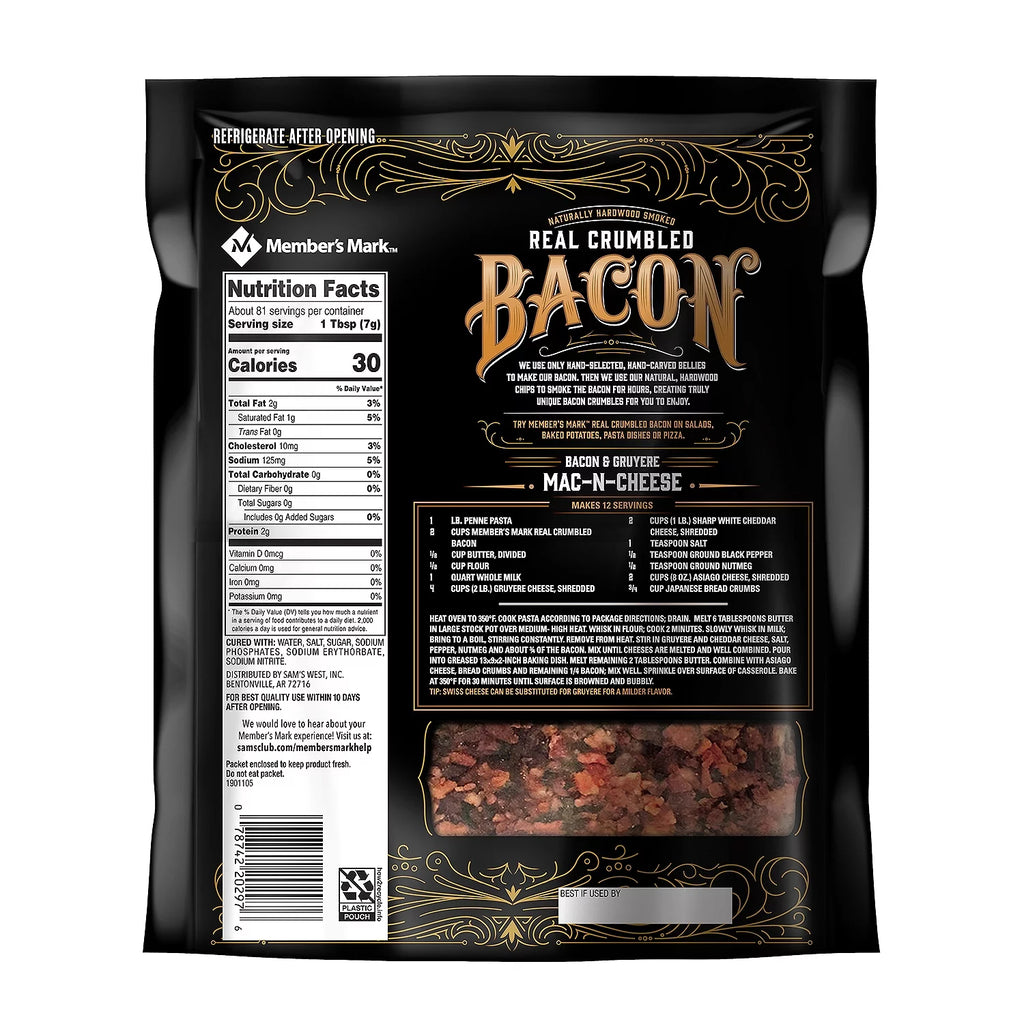 20 Oz Crumbled Bacon I393720