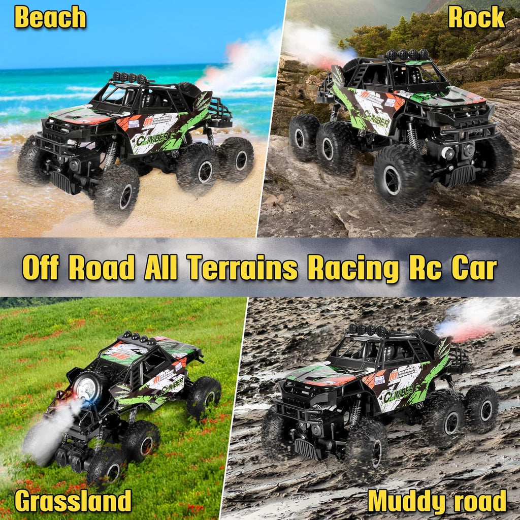 2.4Ghz 6x6 Off-Road Remote Control Monster Truck W613906