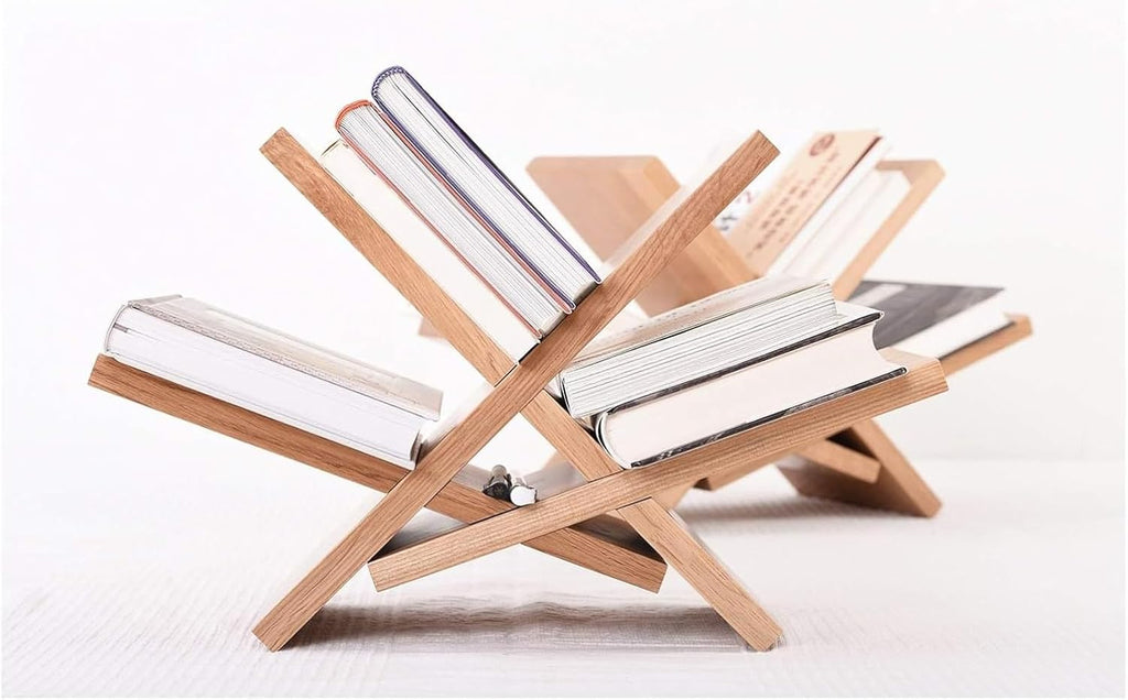 Oak Desk Bookshelf Y65448