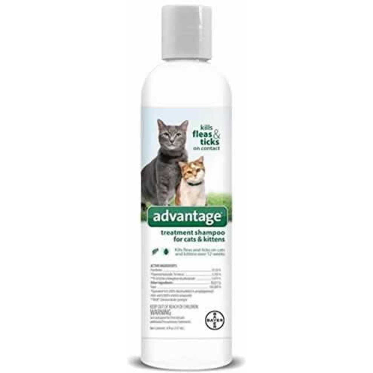 Flea & Tick Treatment Shampoo for Cats & Kittens S530936