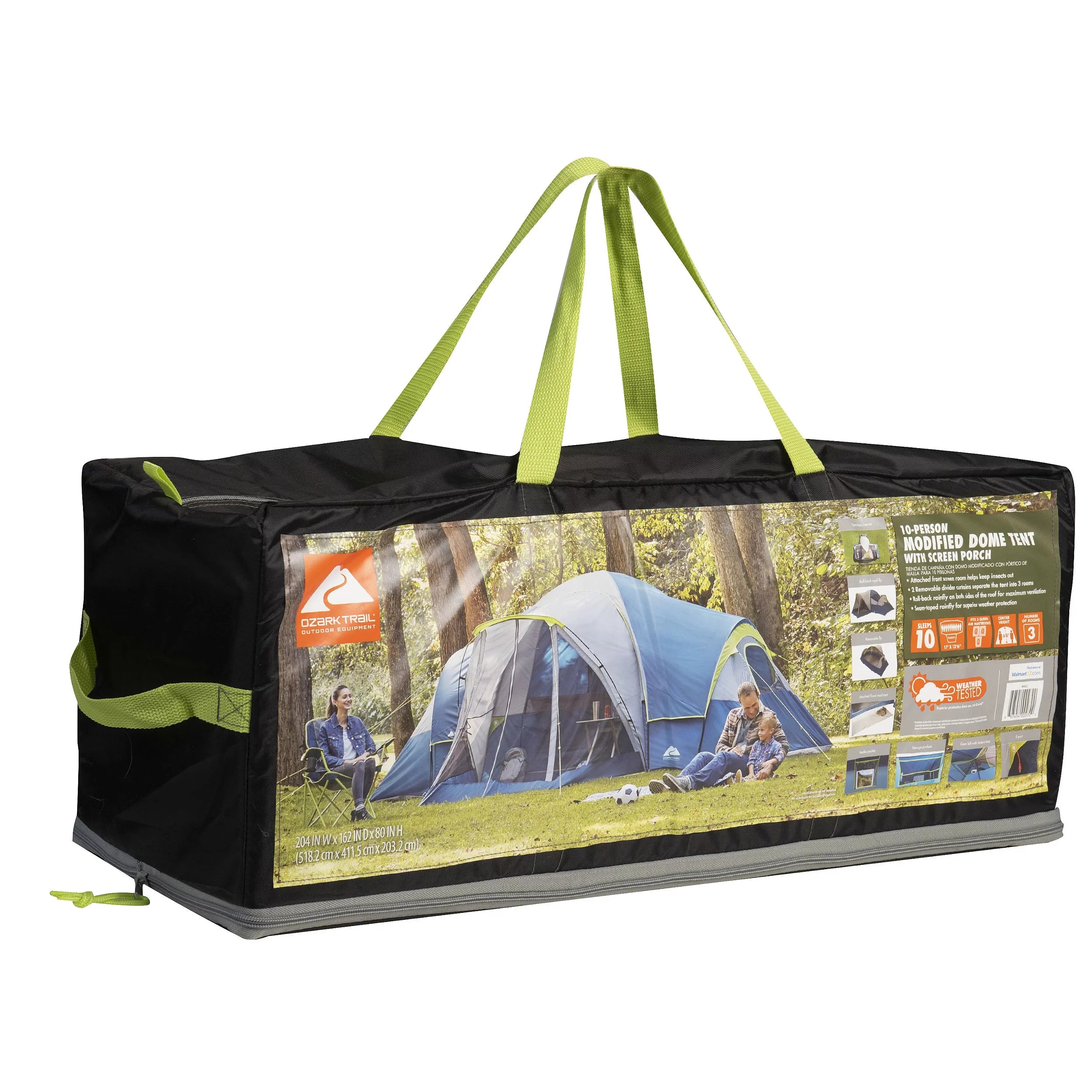 10-Person Modified Dome Tent with Screen Porch A30227