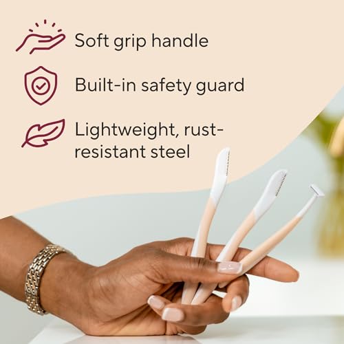 6 Count Facial Exfoliator and Hair Remover P807231