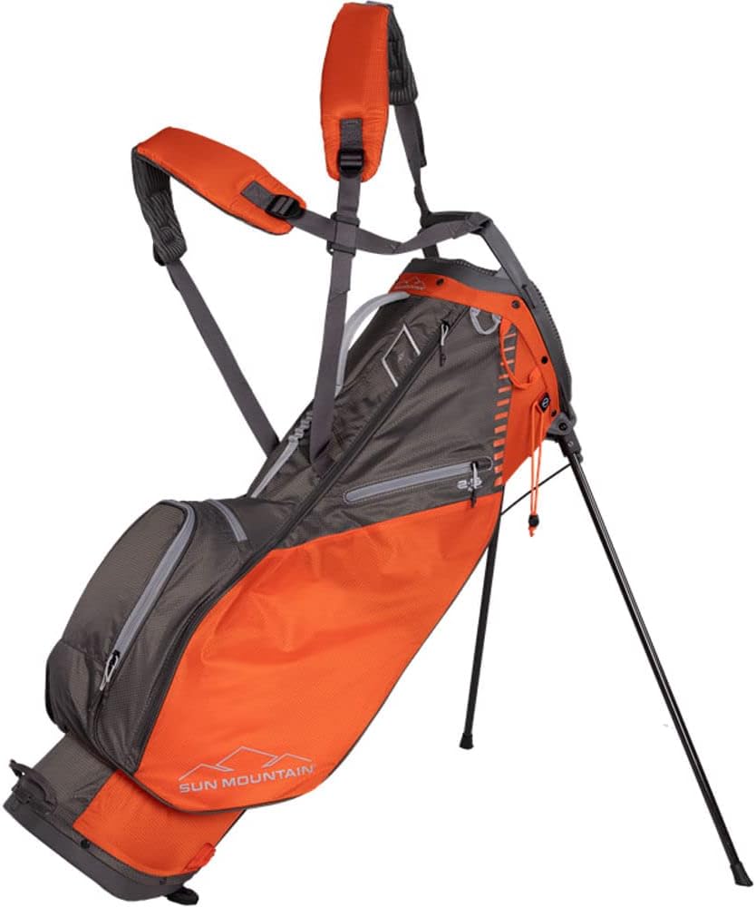 2.5+ Golf Stand Bag Charcoal Orange Q901814