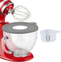 5 QT Glass Bowl with Lid Z3552