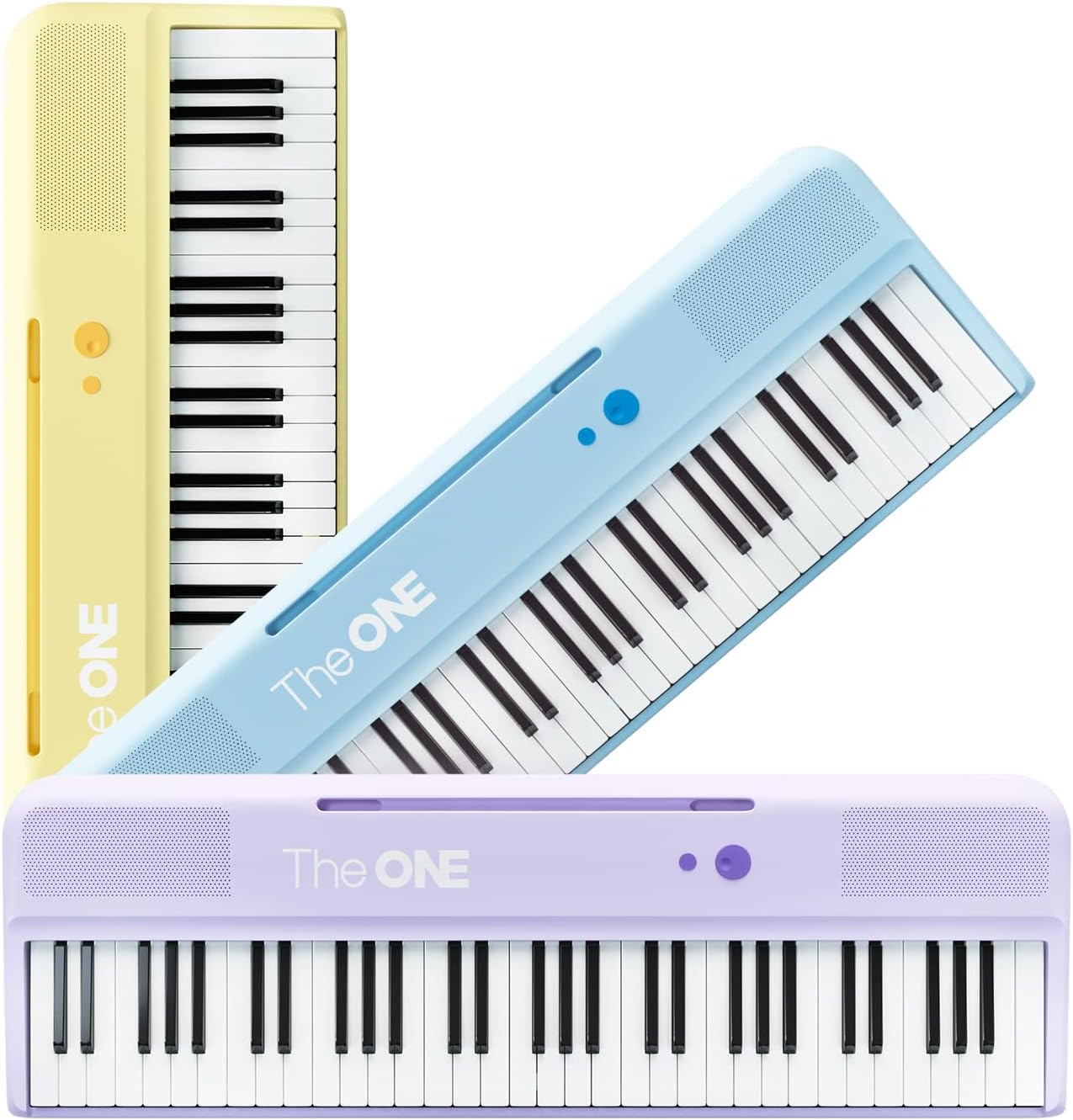 Yellow 61 Lighted Keys Electric Piano Keyboard X9982