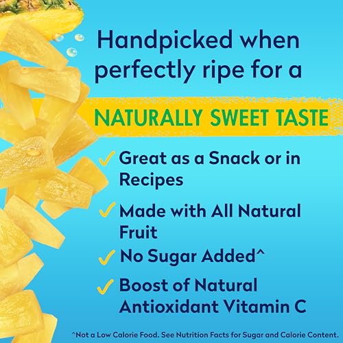 Pineapple Tidbits in 100% Pineapple Juice, 20 Oz (Pack of 6) A715181