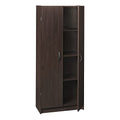 White 2 Door Pantry Cabinet with Adjustable Shelves R925